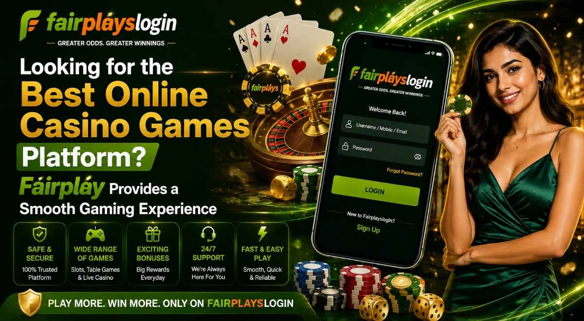 Looking for the Best Online Casino Games Platform? Fairplay Provides a Smooth Gaming Experience