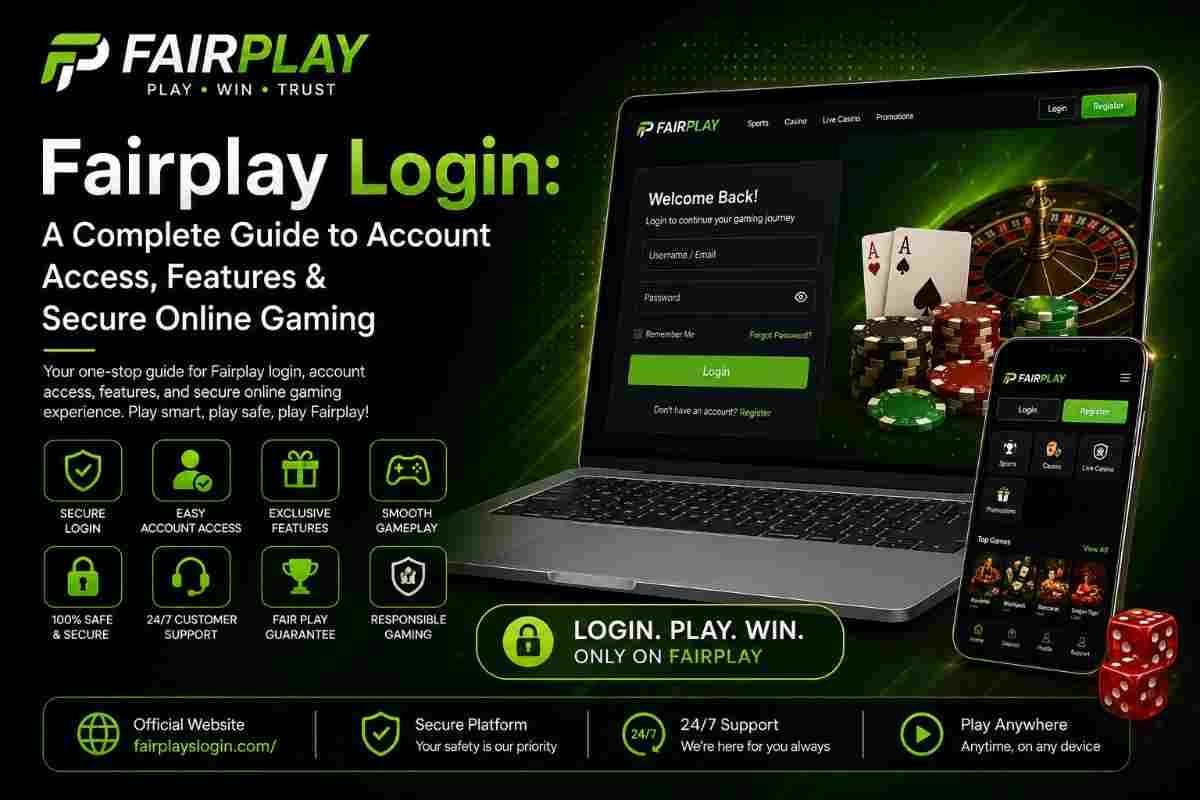 Fairplay Login: A Complete Guide to Account Access, Features & Secure Online Gaming